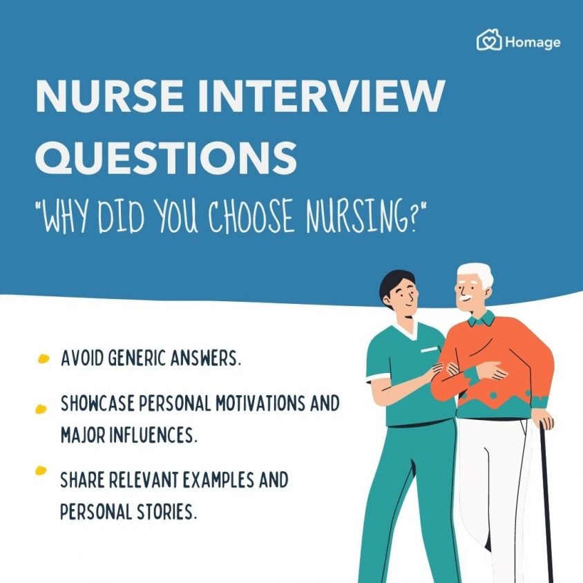 nurse interview questions - why did you choose nursing