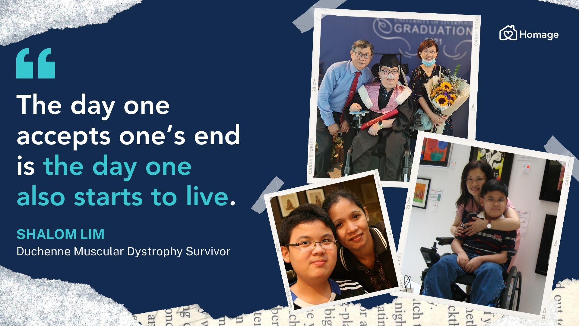duchenne muscular dystrophy survivor singapore