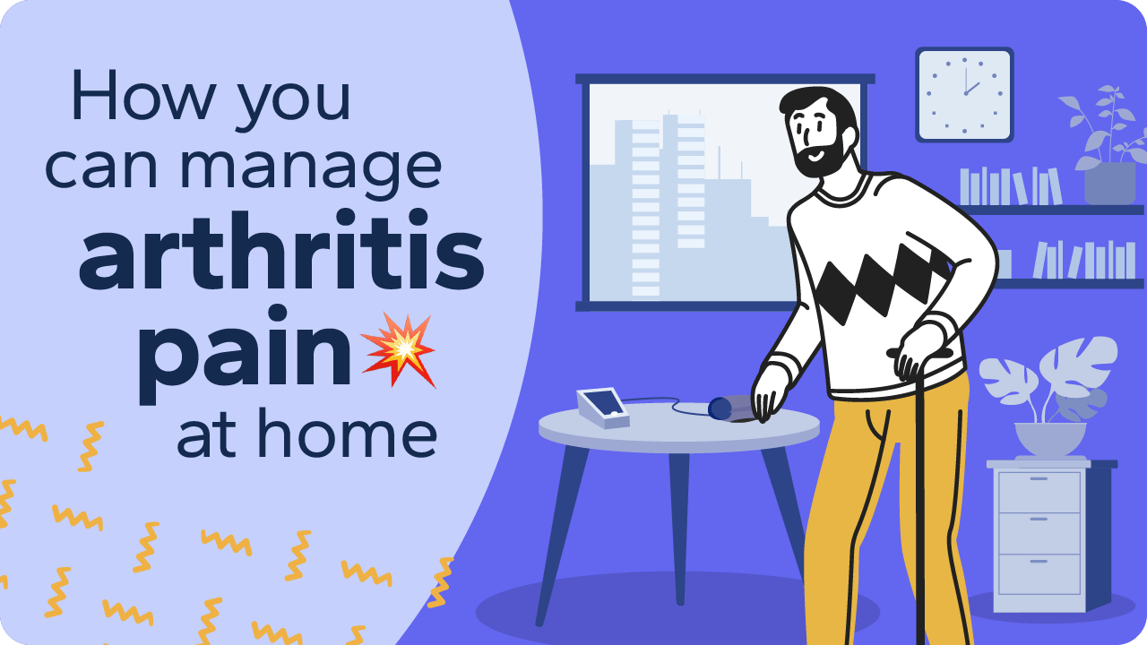 Cover image for Homage's article on managing arthritis pain at home.